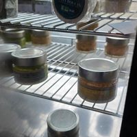 Some vegan products for sale at Terra Vega in Nantes