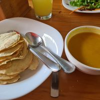 Soup at Pura vida in Tuxtla Gutierrez