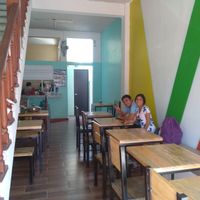 The first costumers at Pura vida in Tuxtla Gutierrez