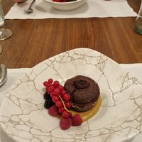 Vegan desert at Orto in Gubbio
