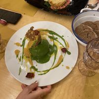 Stuffed courgette   at Orto in Gubbio