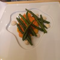 Sweet potato and vegetable (start) at Orto in Gubbio