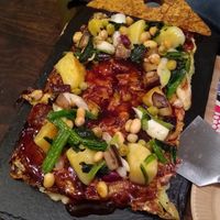 Vegan medium portion with a choice of 5 toppings at OKO Okonomiyaki in Osaka