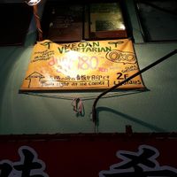 Banner to direct at OKO Okonomiyaki in Osaka