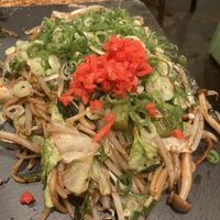 Yakisoba was good   at OKO Okonomiyaki in Osaka