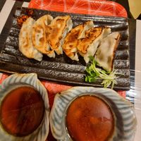 Gyoza - must order at OKO Okonomiyaki in Osaka
