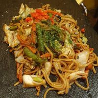 Stir Fry (I forgot the Japanese term for this dish) at OKO Okonomiyaki in Osaka