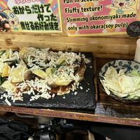   at OKO Okonomiyaki in Osaka