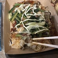   at OKO Okonomiyaki in Osaka