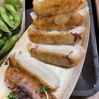 Veggie gyoza   at OKO Okonomiyaki in Osaka