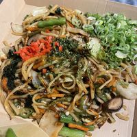 VegetableYakisoba  at OKO Okonomiyaki in Osaka