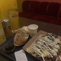   at OKO Okonomiyaki in Osaka