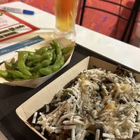   at OKO Okonomiyaki in Osaka