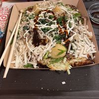   at OKO Okonomiyaki in Osaka