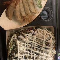   at OKO Okonomiyaki in Osaka