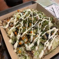   at OKO Okonomiyaki in Osaka