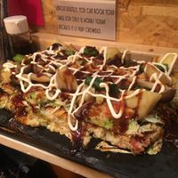 Best meal ever  at OKO Okonomiyaki in Osaka