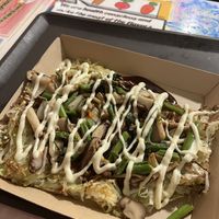   at OKO Okonomiyaki in Osaka