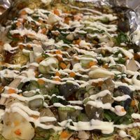   at OKO Okonomiyaki in Osaka