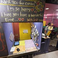 Counter  at OKO Okonomiyaki in Osaka