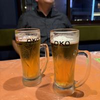   at OKO Okonomiyaki in Osaka