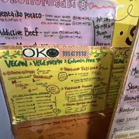   at OKO Okonomiyaki in Osaka