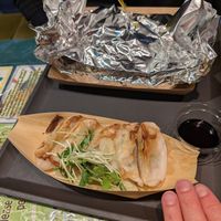 Vegan gyoza, very good at OKO Okonomiyaki in Osaka
