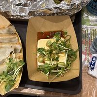 Cold Tofu Side Dish  at OKO Okonomiyaki in Osaka