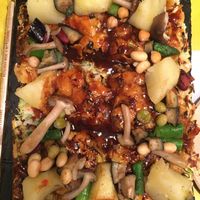 Vegan Okonomiyaki  at OKO Okonomiyaki in Osaka