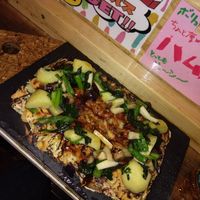 Vegan okonomiyaki at OKO Okonomiyaki in Osaka