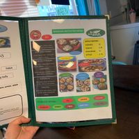 Menu with photos😄 at La Taquiza Loca in Passaic