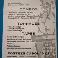 Menú octubre 2020 at CactusCat Bar in Barcelona