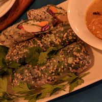 Delicious summer rolls. So fresh and tasty.  at CactusCat Bar in Barcelona