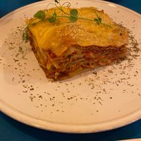 De las mejores lasañas que e comido !!! Ración muy abundante y generosa  at CactusCat Bar in Barcelona