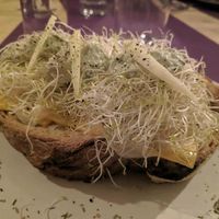 Tostada de quesos at CactusCat Bar in Barcelona