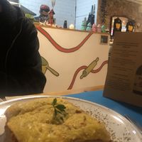 Lasaña at CactusCat Bar in Barcelona