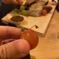 Cherry haircut at CactusCat Bar in Barcelona