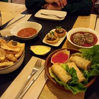 Some of the food we tasted with pleasure ;) at CactusCat Bar in Barcelona