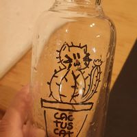 Agua filtrada, super cuqui! at CactusCat Bar in Barcelona