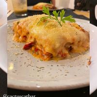 Lasaña 😍 at CactusCat Bar in Barcelona