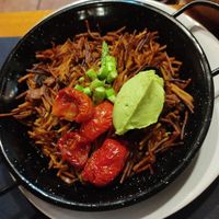 Fideuá at CactusCat Bar in Barcelona