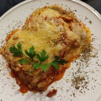 Lasaña at CactusCat Bar in Barcelona