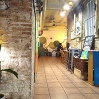 More decoration at CactusCat Bar in Barcelona