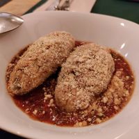 Quinoa croquettes at CactusCat Bar in Barcelona