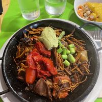 Fideua at CactusCat Bar in Barcelona