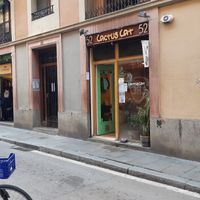 Exterior at CactusCat Bar in Barcelona