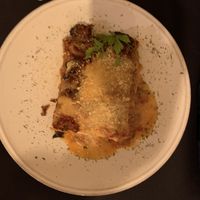 Lasaña at CactusCat Bar in Barcelona