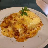 This place is ALL about the lasagne! at CactusCat Bar in Barcelona