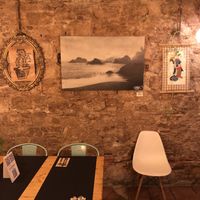 Inside  at CactusCat Bar in Barcelona