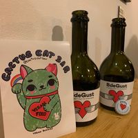 Cervesa artesana BdeGust at CactusCat Bar in Barcelona